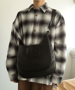 SENSE OF PLACE by URBAN RESEARCH / センスオブプレイス バイ アーバンリサーチ ショルダーバッグ | フェイクレザーパデットショルダーバッグ