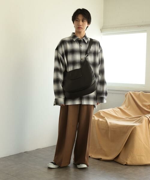 SENSE OF PLACE by URBAN RESEARCH / センスオブプレイス バイ アーバンリサーチ ショルダーバッグ | フェイクレザーパデットショルダーバッグ | 詳細7