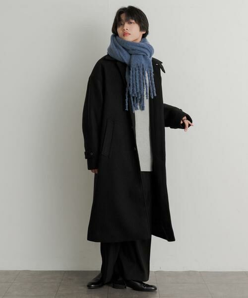 SENSE OF PLACE by URBAN RESEARCH / センスオブプレイス バイ アーバンリサーチ マフラー・ショール・スヌード・ストール | 『ユニセックス』フリンジストール | 詳細4