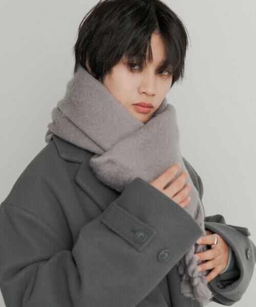 SENSE OF PLACE by URBAN RESEARCH / センスオブプレイス バイ アーバンリサーチ マフラー・ショール・スヌード・ストール | 『ユニセックス』ボリュームストール | 詳細3