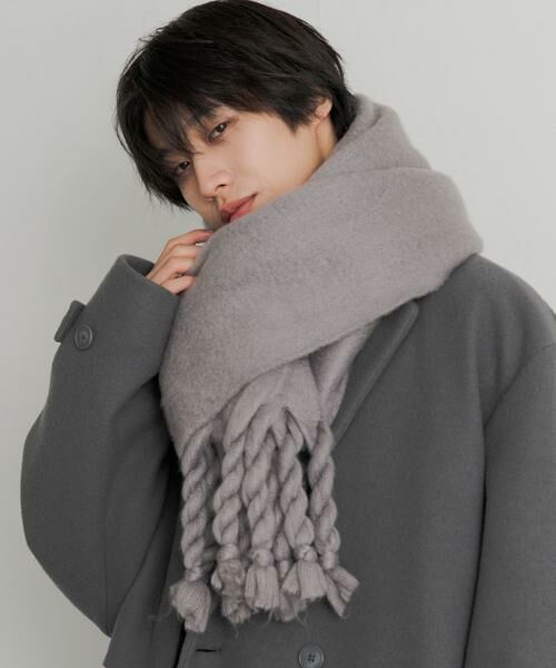SENSE OF PLACE by URBAN RESEARCH / センスオブプレイス バイ アーバンリサーチ マフラー・ショール・スヌード・ストール | 『ユニセックス』ボリュームストール | 詳細4