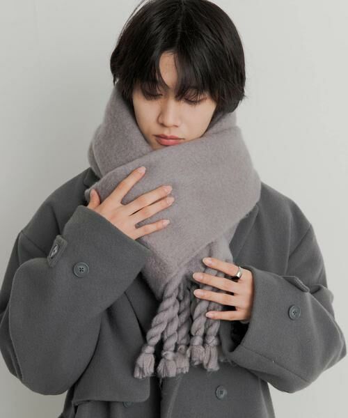 SENSE OF PLACE by URBAN RESEARCH / センスオブプレイス バイ アーバンリサーチ マフラー・ショール・スヌード・ストール | 『ユニセックス』ボリュームストール | 詳細5