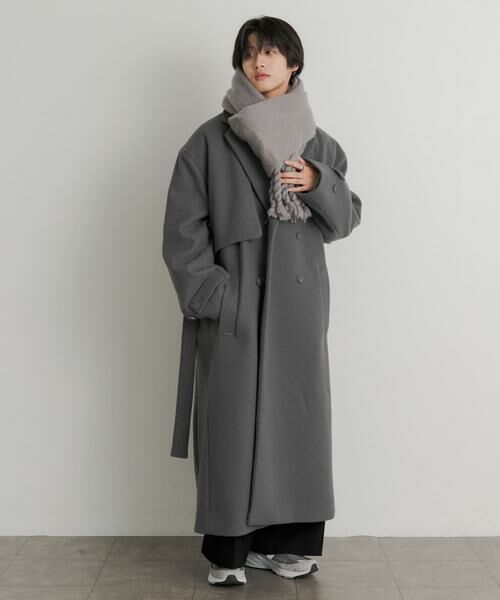 SENSE OF PLACE by URBAN RESEARCH / センスオブプレイス バイ アーバンリサーチ マフラー・ショール・スヌード・ストール | 『ユニセックス』ボリュームストール | 詳細7