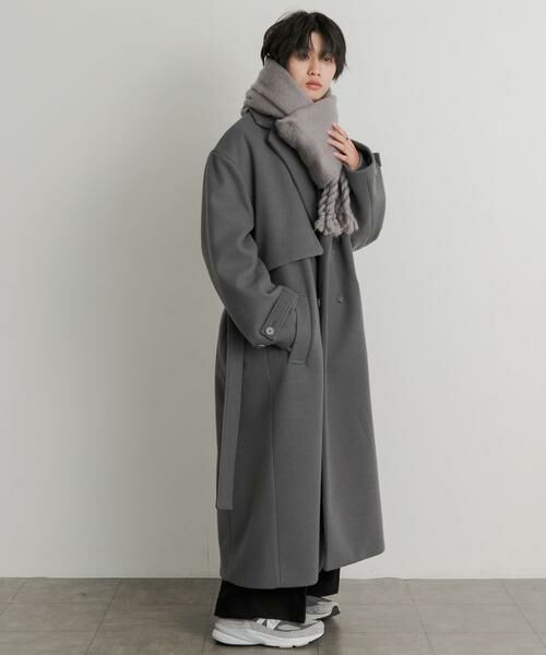 SENSE OF PLACE by URBAN RESEARCH / センスオブプレイス バイ アーバンリサーチ マフラー・ショール・スヌード・ストール | 『ユニセックス』ボリュームストール | 詳細8