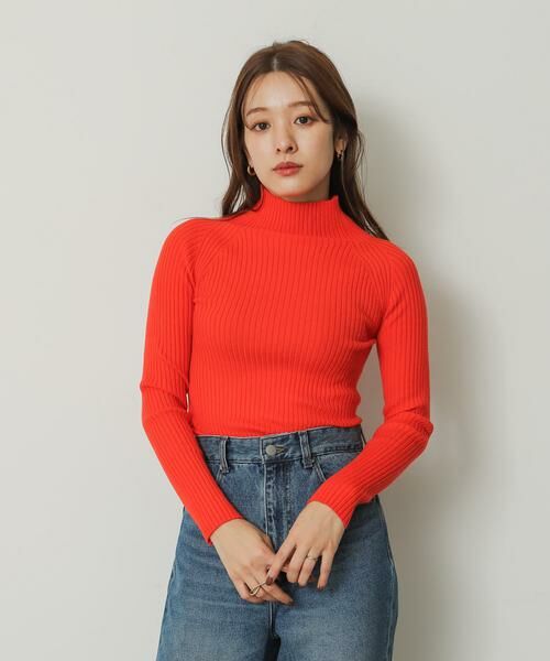 SENSE OF PLACE by URBAN RESEARCH / センスオブプレイス バイ アーバンリサーチ ニット・セーター | 『一部WEB限定』ストレッチリブハイネックセーター | 詳細1