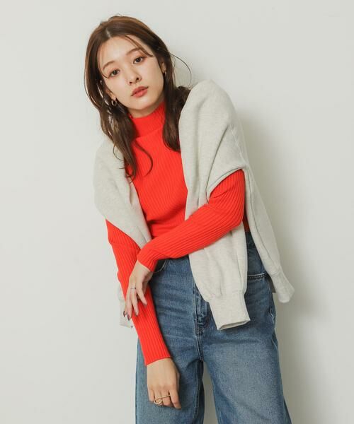 SENSE OF PLACE by URBAN RESEARCH / センスオブプレイス バイ アーバンリサーチ ニット・セーター | 『一部WEB限定』ストレッチリブハイネックセーター | 詳細2