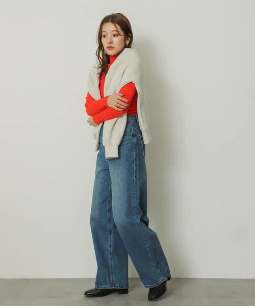 SENSE OF PLACE by URBAN RESEARCH / センスオブプレイス バイ アーバンリサーチ ニット・セーター | 『一部WEB限定』ストレッチリブハイネックセーター | 詳細4