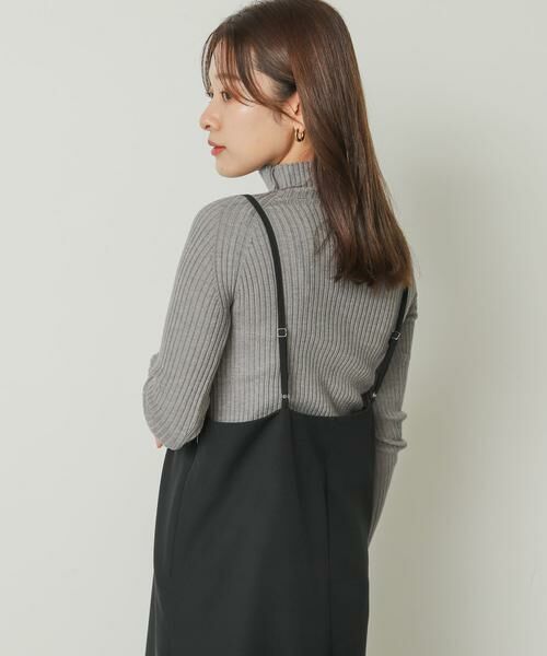 SENSE OF PLACE by URBAN RESEARCH / センスオブプレイス バイ アーバンリサーチ ニット・セーター | 『一部WEB限定』ストレッチリブハイネックセーター | 詳細25