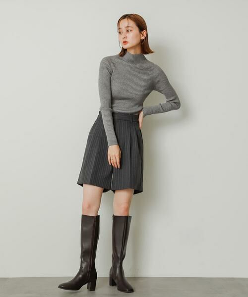 SENSE OF PLACE by URBAN RESEARCH / センスオブプレイス バイ アーバンリサーチ ニット・セーター | 『一部WEB限定』ストレッチリブハイネックセーター | 詳細28