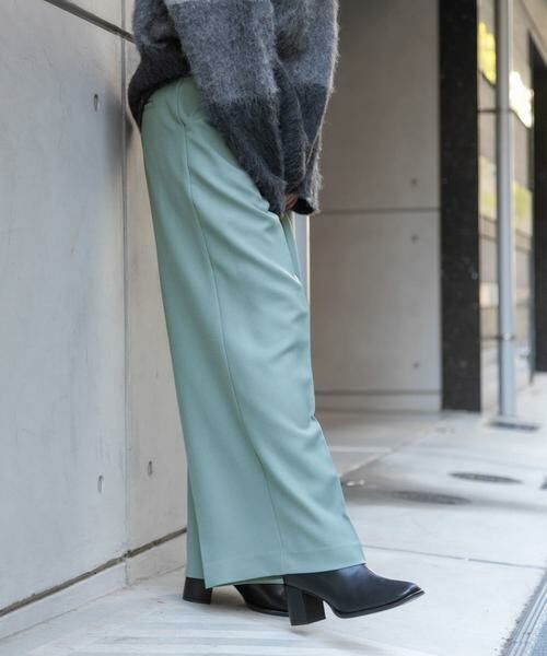 SENSE OF PLACE by URBAN RESEARCH / センスオブプレイス バイ アーバンリサーチ その他パンツ | 『TALLサイズ/WEB限定』ウールライクダブルタックワイドパンツ | 詳細10