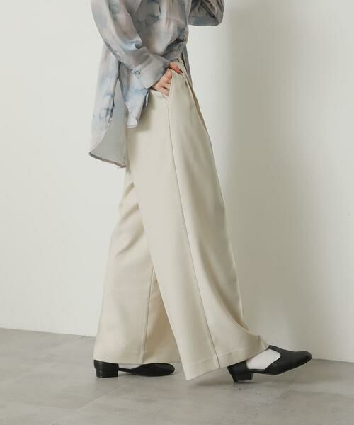 SENSE OF PLACE by URBAN RESEARCH / センスオブプレイス バイ アーバンリサーチ その他パンツ | 『TALLサイズ/WEB限定』ウールライクダブルタックワイドパンツ | 詳細27