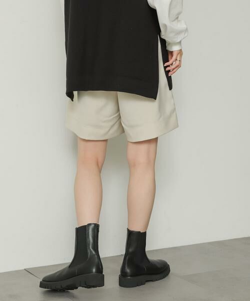 SENSE OF PLACE by URBAN RESEARCH / センスオブプレイス バイ アーバンリサーチ ショート・ハーフ・半端丈パンツ | ウールライクバミューダパンツ | 詳細3