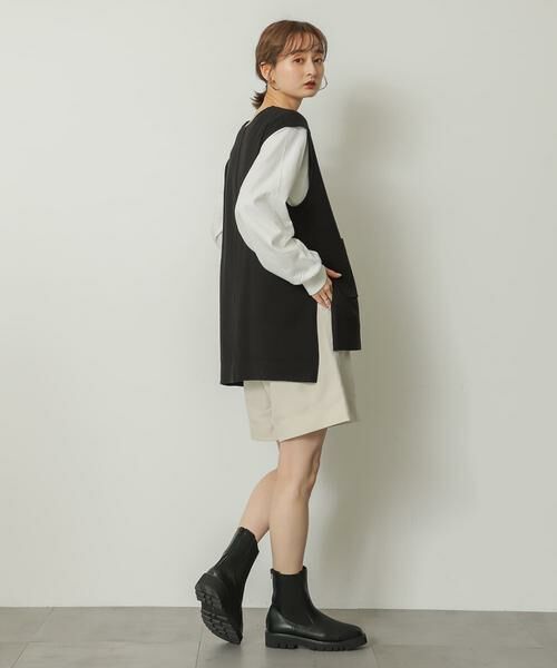 SENSE OF PLACE by URBAN RESEARCH / センスオブプレイス バイ アーバンリサーチ ショート・ハーフ・半端丈パンツ | ウールライクバミューダパンツ | 詳細9