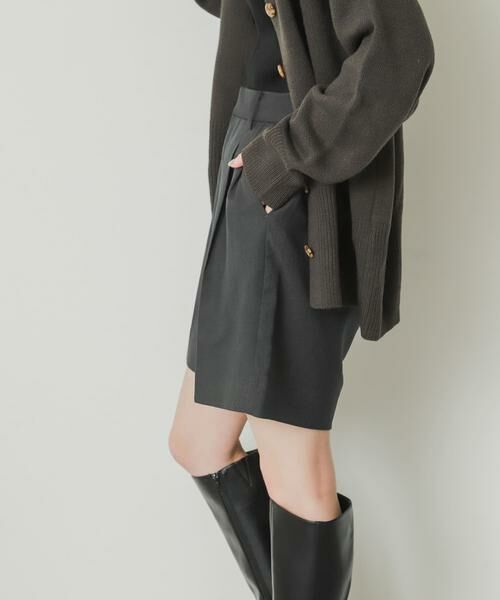 SENSE OF PLACE by URBAN RESEARCH / センスオブプレイス バイ アーバンリサーチ ショート・ハーフ・半端丈パンツ | ウールライクバミューダパンツ | 詳細17