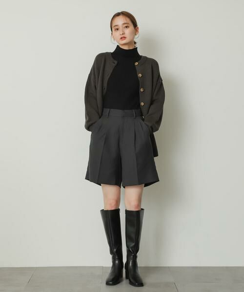 SENSE OF PLACE by URBAN RESEARCH / センスオブプレイス バイ アーバンリサーチ ショート・ハーフ・半端丈パンツ | ウールライクバミューダパンツ | 詳細18