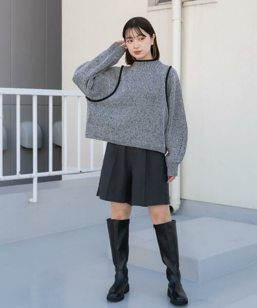 SENSE OF PLACE by URBAN RESEARCH / センスオブプレイス バイ アーバンリサーチ ショート・ハーフ・半端丈パンツ | ウールライクバミューダパンツ | 詳細22