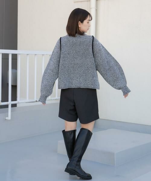 SENSE OF PLACE by URBAN RESEARCH / センスオブプレイス バイ アーバンリサーチ ショート・ハーフ・半端丈パンツ | ウールライクバミューダパンツ | 詳細24