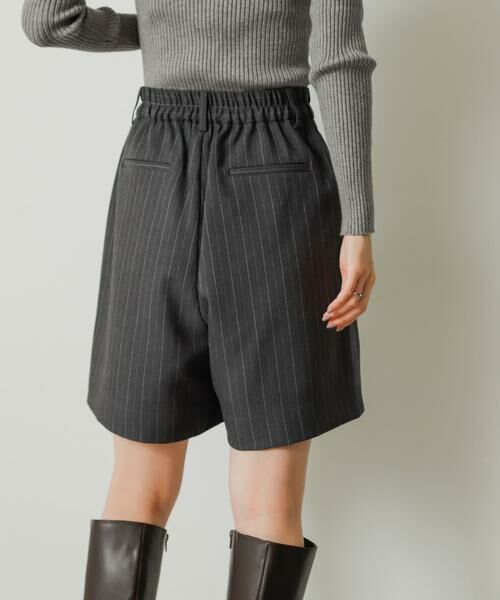 SENSE OF PLACE by URBAN RESEARCH / センスオブプレイス バイ アーバンリサーチ ショート・ハーフ・半端丈パンツ | ウールライクバミューダパンツ | 詳細30