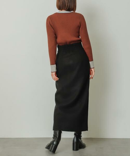 SENSE OF PLACE by URBAN RESEARCH / センスオブプレイス バイ アーバンリサーチ スカート | 『TALLサイズ/WEB限定』ジャージメルトンアウトポケットスカート | 詳細5