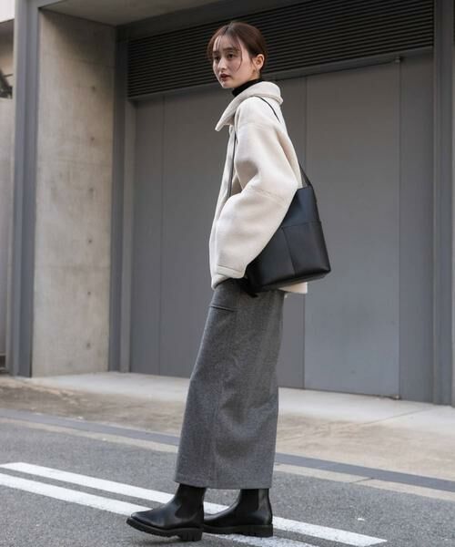 SENSE OF PLACE by URBAN RESEARCH / センスオブプレイス バイ アーバンリサーチ スカート | 『TALLサイズ/WEB限定』ジャージメルトンアウトポケットスカート | 詳細11