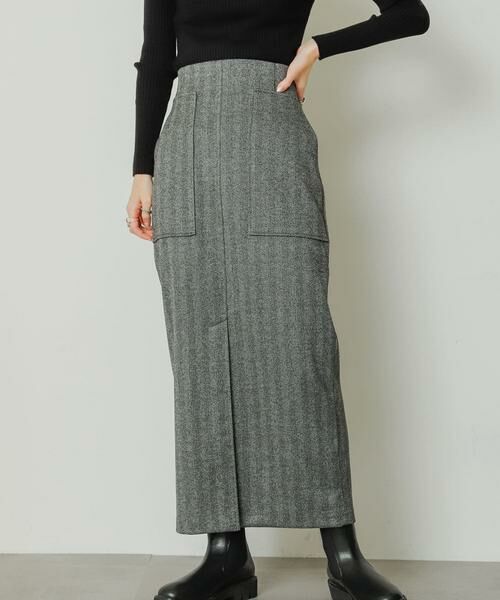 SENSE OF PLACE by URBAN RESEARCH / センスオブプレイス バイ アーバンリサーチ スカート | 『TALLサイズ/WEB限定』ジャージメルトンアウトポケットスカート | 詳細13