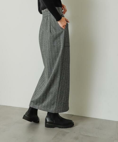 SENSE OF PLACE by URBAN RESEARCH / センスオブプレイス バイ アーバンリサーチ スカート | 『TALLサイズ/WEB限定』ジャージメルトンアウトポケットスカート | 詳細17