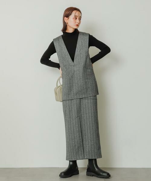 SENSE OF PLACE by URBAN RESEARCH / センスオブプレイス バイ アーバンリサーチ スカート | 『TALLサイズ/WEB限定』ジャージメルトンアウトポケットスカート | 詳細18