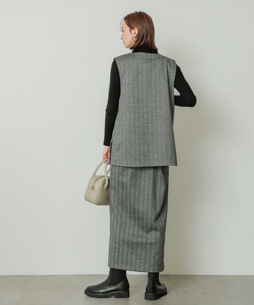 SENSE OF PLACE by URBAN RESEARCH / センスオブプレイス バイ アーバンリサーチ スカート | 『TALLサイズ/WEB限定』ジャージメルトンアウトポケットスカート | 詳細20