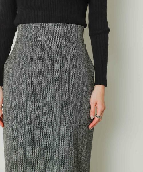 SENSE OF PLACE by URBAN RESEARCH / センスオブプレイス バイ アーバンリサーチ スカート | 『TALLサイズ/WEB限定』ジャージメルトンアウトポケットスカート | 詳細5