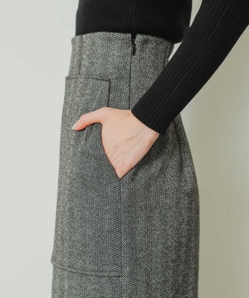 SENSE OF PLACE by URBAN RESEARCH / センスオブプレイス バイ アーバンリサーチ スカート | 『TALLサイズ/WEB限定』ジャージメルトンアウトポケットスカート | 詳細7