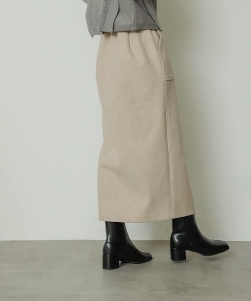 SENSE OF PLACE by URBAN RESEARCH / センスオブプレイス バイ アーバンリサーチ スカート | 『TALLサイズ/WEB限定』ジャージメルトンアウトポケットスカート | 詳細21