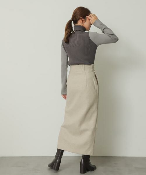 SENSE OF PLACE by URBAN RESEARCH / センスオブプレイス バイ アーバンリサーチ スカート | 『TALLサイズ/WEB限定』ジャージメルトンアウトポケットスカート | 詳細30