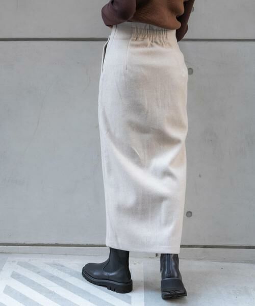 SENSE OF PLACE by URBAN RESEARCH / センスオブプレイス バイ アーバンリサーチ スカート | 『TALLサイズ/WEB限定』ジャージメルトンアウトポケットスカート | 詳細12
