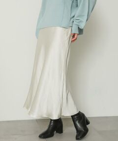 SENSE OF PLACE by URBAN RESEARCH / センスオブプレイス バイ アーバンリサーチ スカート | サテンナロースカート
