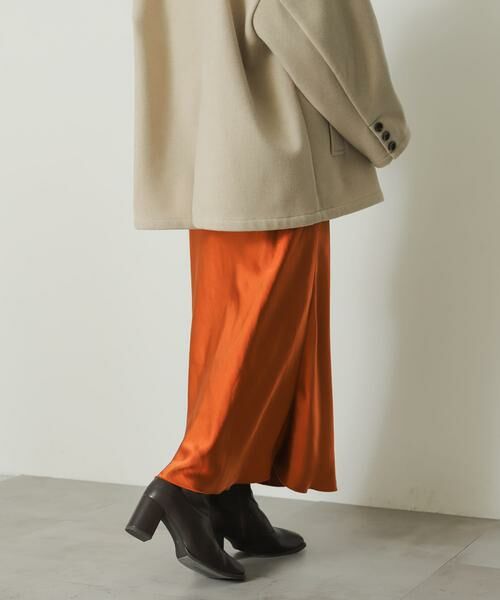 SENSE OF PLACE by URBAN RESEARCH / センスオブプレイス バイ アーバンリサーチ スカート | サテンナロースカート | 詳細2