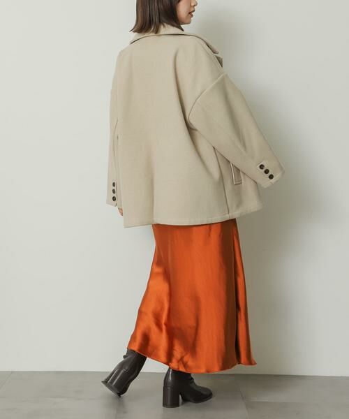 SENSE OF PLACE by URBAN RESEARCH / センスオブプレイス バイ アーバンリサーチ スカート | サテンナロースカート | 詳細4