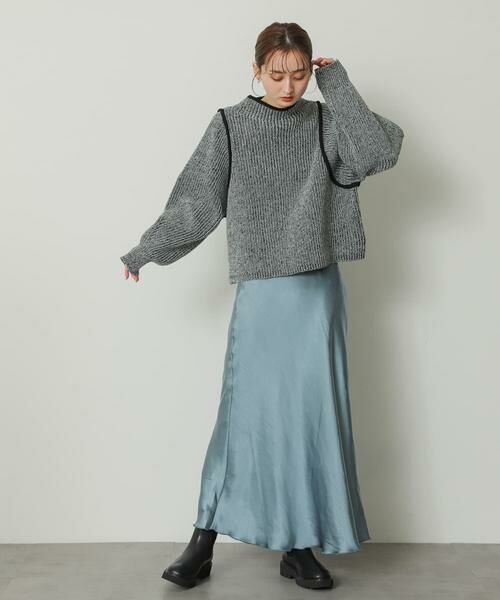 SENSE OF PLACE by URBAN RESEARCH / センスオブプレイス バイ アーバンリサーチ スカート | サテンナロースカート | 詳細22
