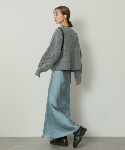 SENSE OF PLACE by URBAN RESEARCH / センスオブプレイス バイ アーバンリサーチ スカート | サテンナロースカート | 詳細24