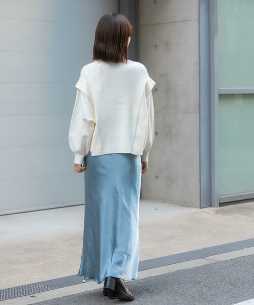 SENSE OF PLACE by URBAN RESEARCH / センスオブプレイス バイ アーバンリサーチ スカート | サテンナロースカート | 詳細16