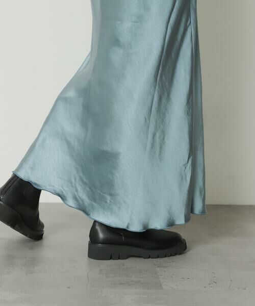 SENSE OF PLACE by URBAN RESEARCH / センスオブプレイス バイ アーバンリサーチ スカート | サテンナロースカート | 詳細17