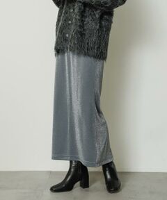 SENSE OF PLACE by URBAN RESEARCH / センスオブプレイス バイ アーバンリサーチ スカート | ラメアイラインスカート