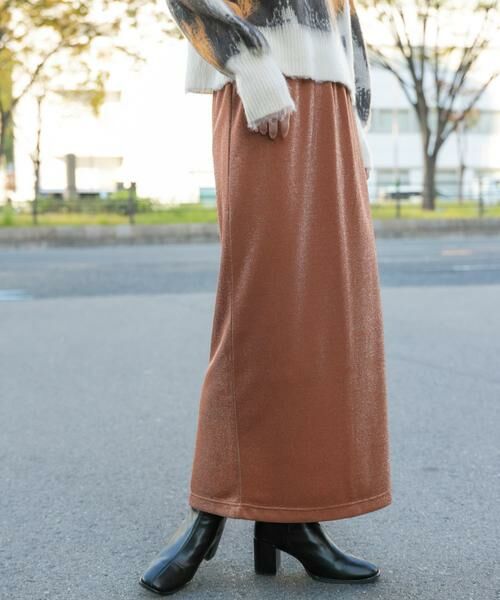 SENSE OF PLACE by URBAN RESEARCH / センスオブプレイス バイ アーバンリサーチ スカート | ラメアイラインスカート | 詳細4