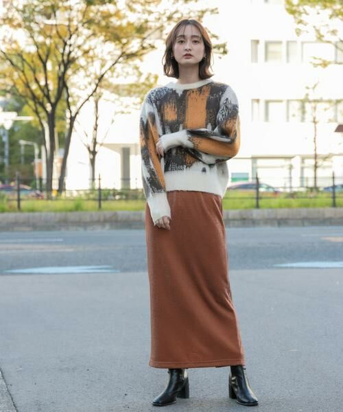 SENSE OF PLACE by URBAN RESEARCH / センスオブプレイス バイ アーバンリサーチ スカート | ラメアイラインスカート | 詳細6