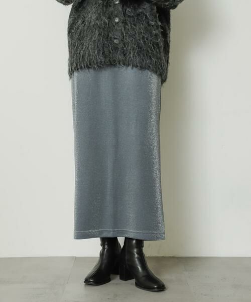 SENSE OF PLACE by URBAN RESEARCH / センスオブプレイス バイ アーバンリサーチ スカート | ラメアイラインスカート | 詳細15
