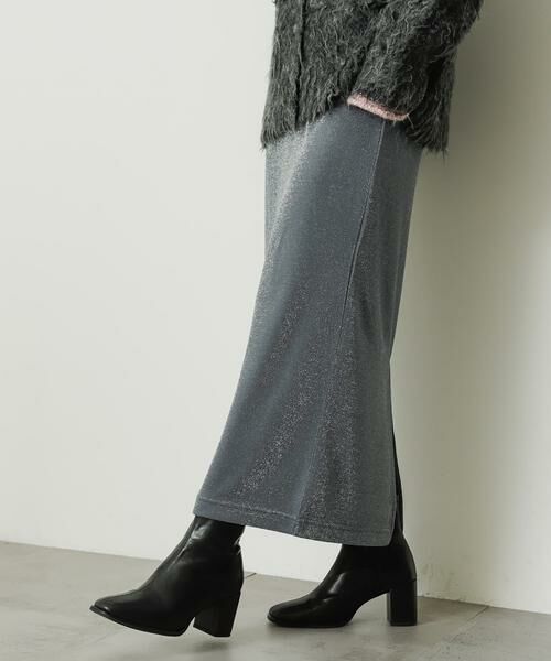 SENSE OF PLACE by URBAN RESEARCH / センスオブプレイス バイ アーバンリサーチ スカート | ラメアイラインスカート | 詳細17