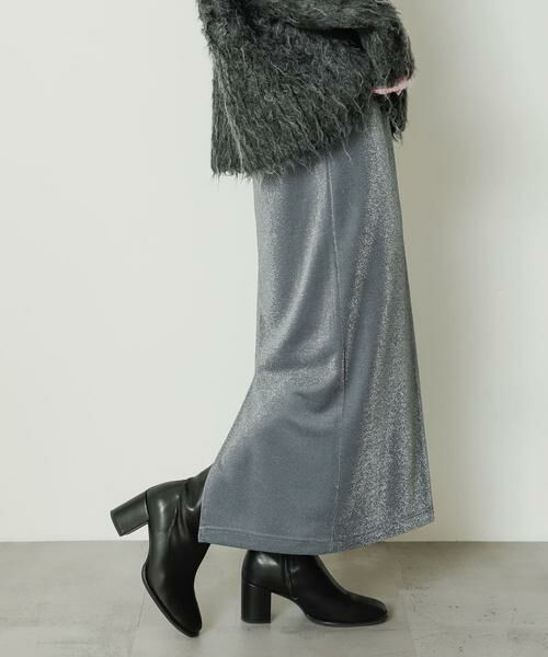 SENSE OF PLACE by URBAN RESEARCH / センスオブプレイス バイ アーバンリサーチ スカート | ラメアイラインスカート | 詳細18