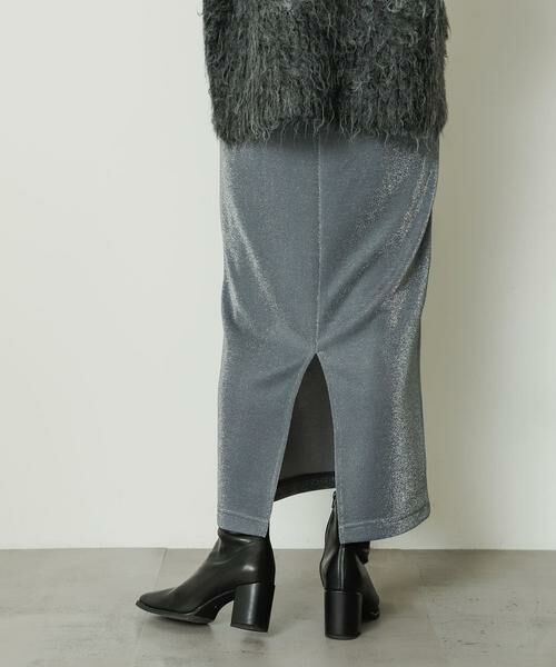 SENSE OF PLACE by URBAN RESEARCH / センスオブプレイス バイ アーバンリサーチ スカート | ラメアイラインスカート | 詳細20