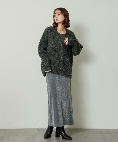 SENSE OF PLACE by URBAN RESEARCH / センスオブプレイス バイ アーバンリサーチ スカート | ラメアイラインスカート | 詳細21