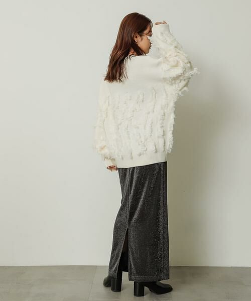 SENSE OF PLACE by URBAN RESEARCH / センスオブプレイス バイ アーバンリサーチ スカート | ラメアイラインスカート | 詳細29