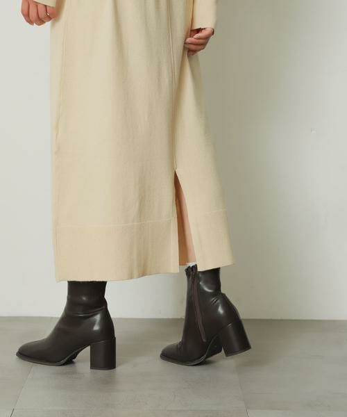 SENSE OF PLACE by URBAN RESEARCH / センスオブプレイス バイ アーバンリサーチ ワンピース | フリンジベストレイヤードニットワンピース | 詳細1